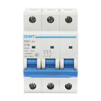 正泰 CHNT 小型断路器NB1-63系列3P NB1-63 3P D63 6kA(R)