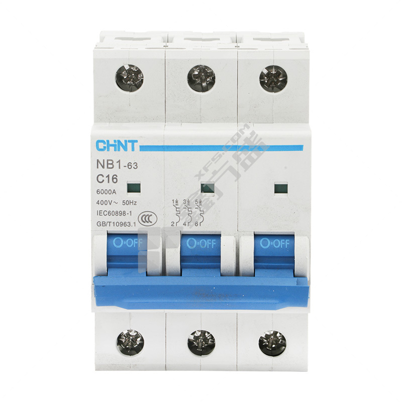 正泰 CHNT 小型断路器NB1-63系列3P NB1-63 3P D3 6kA(R)