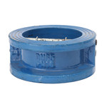 天才 铸铁对夹蝶式止回阀 DN40 DH77X-16 PN16