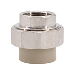 联塑 灰色 PPR内牙活接 25*1/2寸