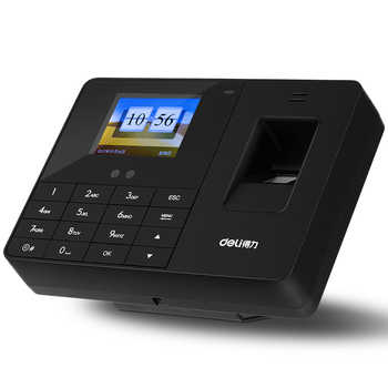得力 考勤机 3763 黑 3763 人脸+指纹