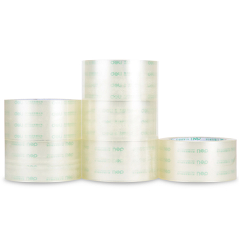 得力 deli 封箱胶带 30289 55mm*80m 50μm 透明