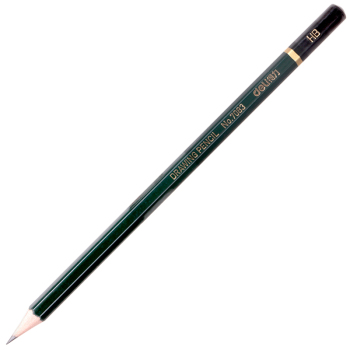 得力 高级绘图铅笔 7083 HB 绿色