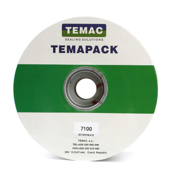 太美/TEMAC 碳纤维盘根7100 5kg 四氟浸渍 7100,20*20mm 5KG/卷