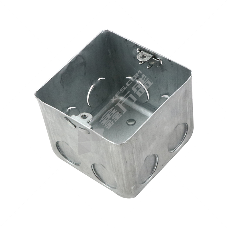 #京固镀锌拉伸方盒 六分孔 高50mm/厚0.6mm