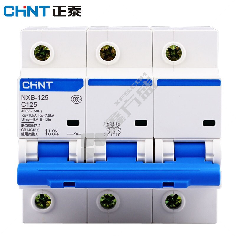 正泰 CHNT 小型断路器NXB-125系列3P NXB-125 3P C125