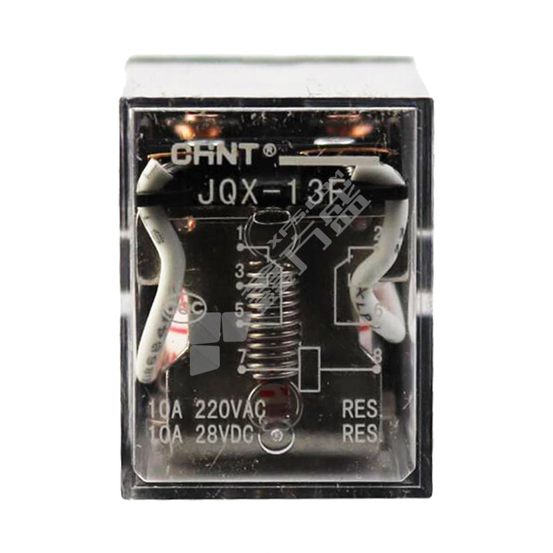 正泰 CHNT 小型电磁继电器JQX-13F D /2Z型DC24V JQX-13F(D)/2Z 插 DC24V