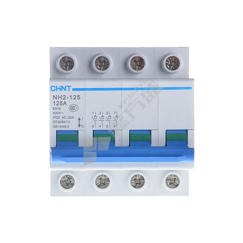 正泰 CHNT 隔离开关NH2-125型3P NH2-125 3P 125A(R)