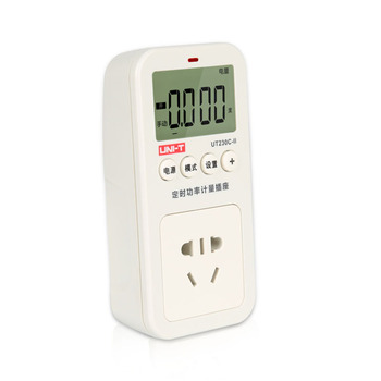 优利德 功率计量插座 UT230C-II 10A 100-260V