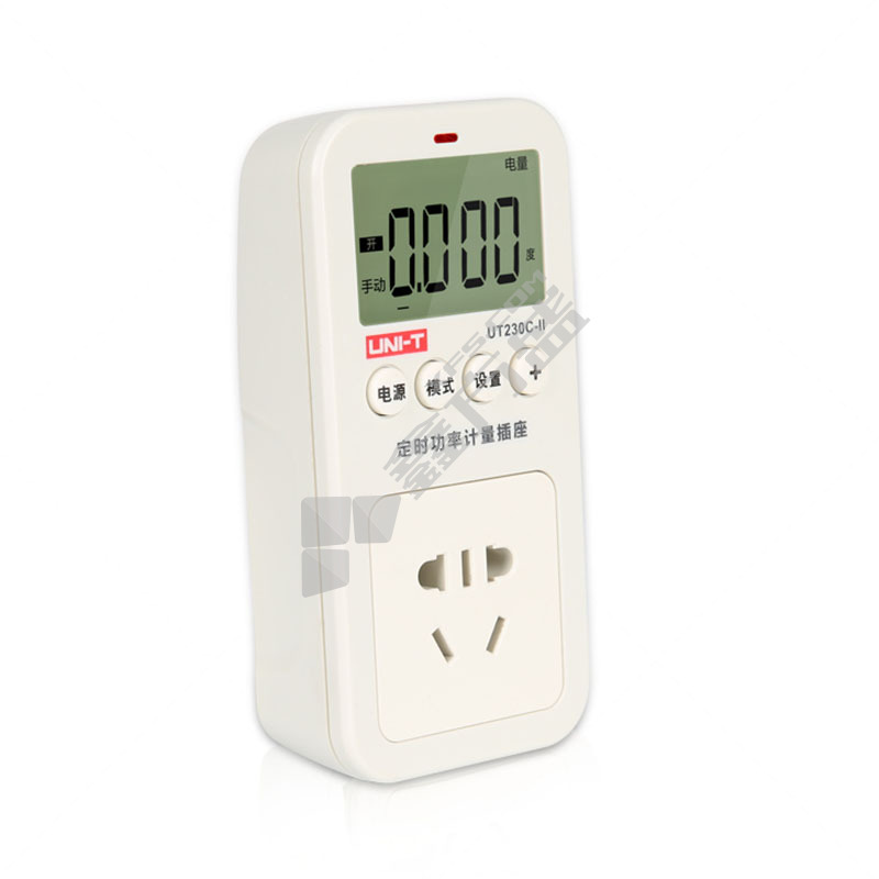 优利德 功率计量插座 UT230C-II 10A 100-260V
