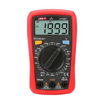 优利德 UT33系列数字万用表 1999 UT33D+