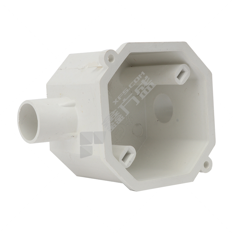 PVC圆司令盒 全四分 白色 60二通 白色