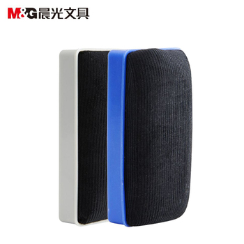 晨光 ASC99364 带磁吸黑色绒布白板擦 颜色随机 107*52*38mm