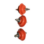 德力西DELIXI 红色 避雷器HY1.5W型 HY1.5W-0.28/1.3 红色