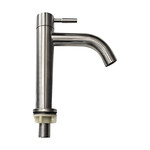 单冷款 不锈钢普通面盆龙头 单冷款 不锈钢