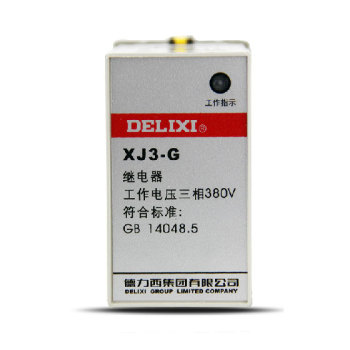 德力西DELIXI 保护继电器XJ3-5型AC380V XJ3-5  AC380V