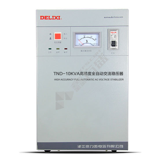 德力西DELIXI 单相柜式稳压器TND/10K型 TND  10K（单相）柜式