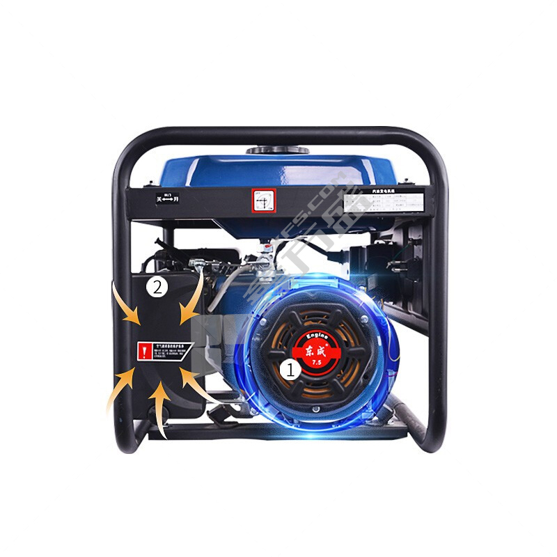 东成 FF-9500SE 三相汽油发电机 FF-9500SE 7.5KW