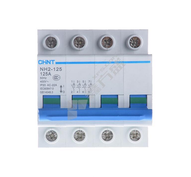 正泰 CHNT 隔离开关NH2-125型4P NH2-125 4P 63A(R)