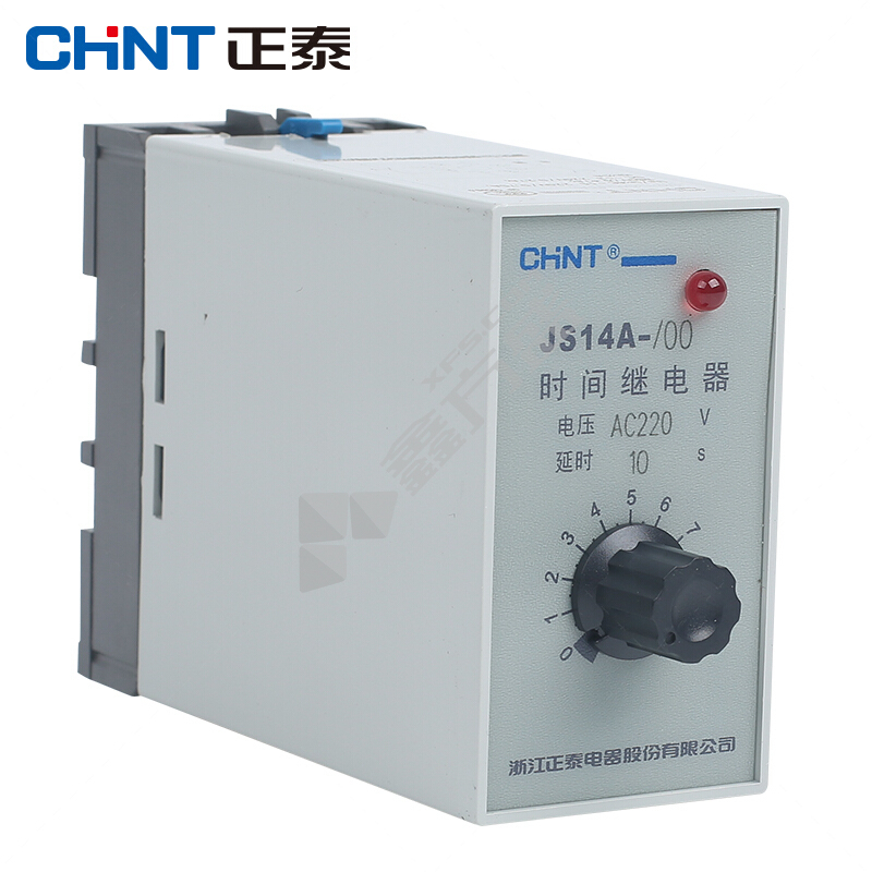 正泰 CHNT 时间继电器JS14A-/00型AC220V JS14A-/00 30s AC220V