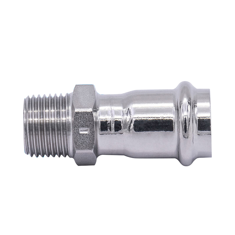 LESSO 304Stainless steel outer teeth straight through Single tooth/Dual card compression