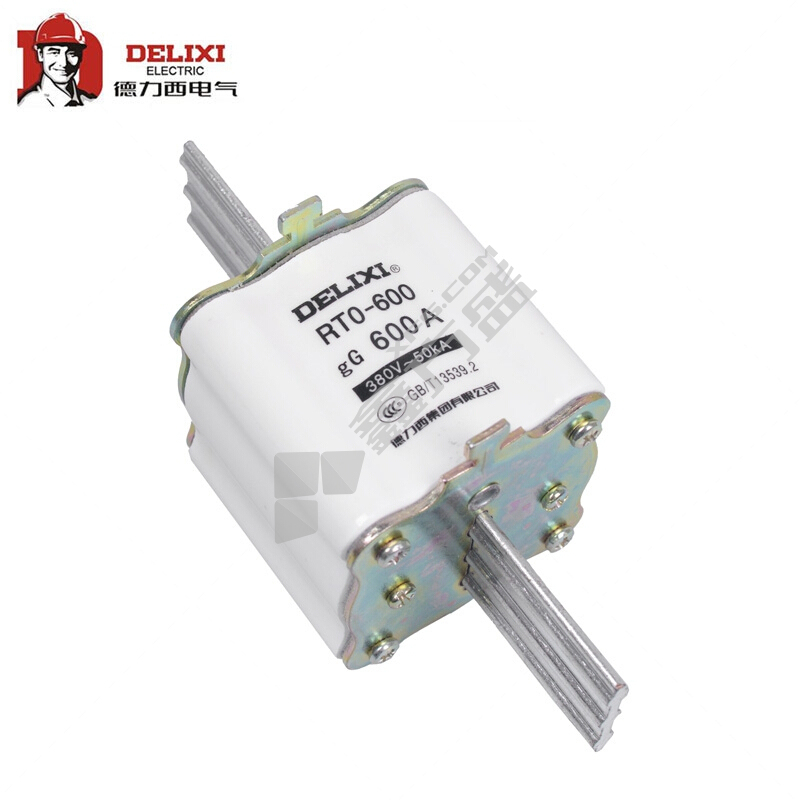 德力西DELIXI 熔断器体RT0-600型380V RT0-600  体  500A 380V