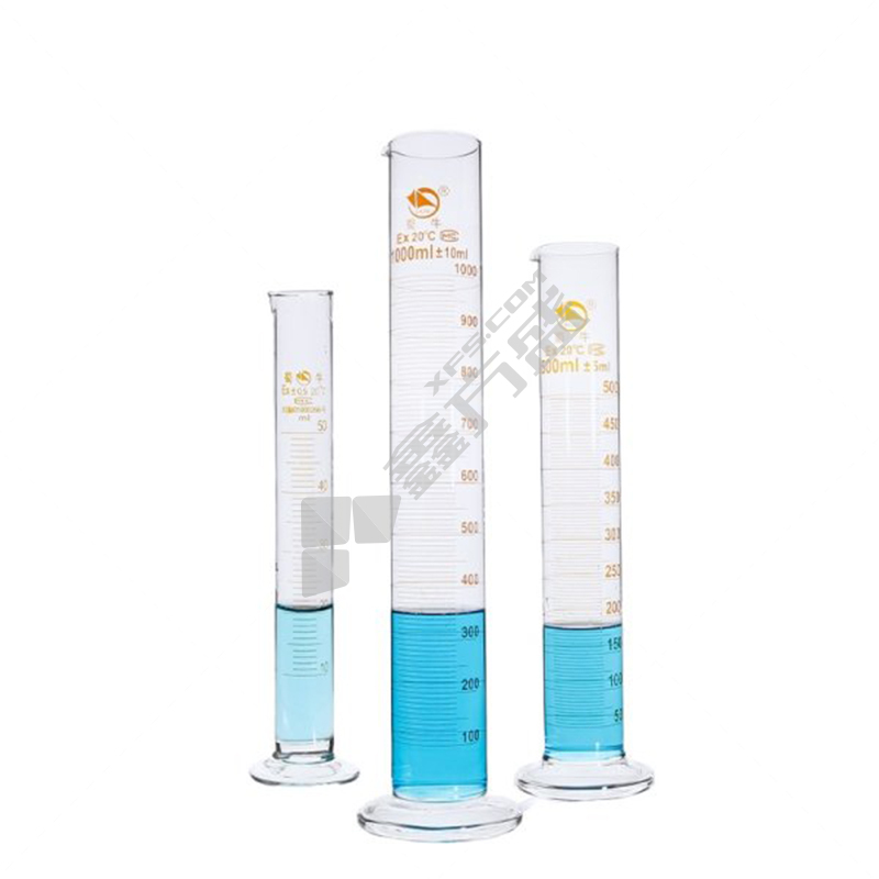 蜀牛 量筒 3.3高硼硅料 50ml，最小分度值1.0