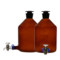 蜀牛 高硼硅龙头瓶 配29#塑料接口夹 2500ml