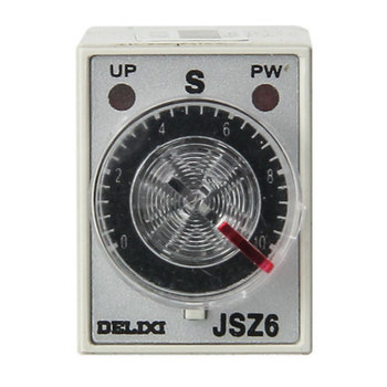 德力西DELIXI 时间继电器JSZ6-2型AC220V JSZ6-2  5S  AC220V