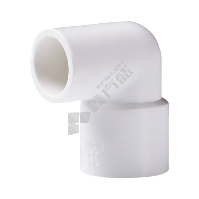 联塑 PVC-U给水异径弯头 75*63 1.0MPa