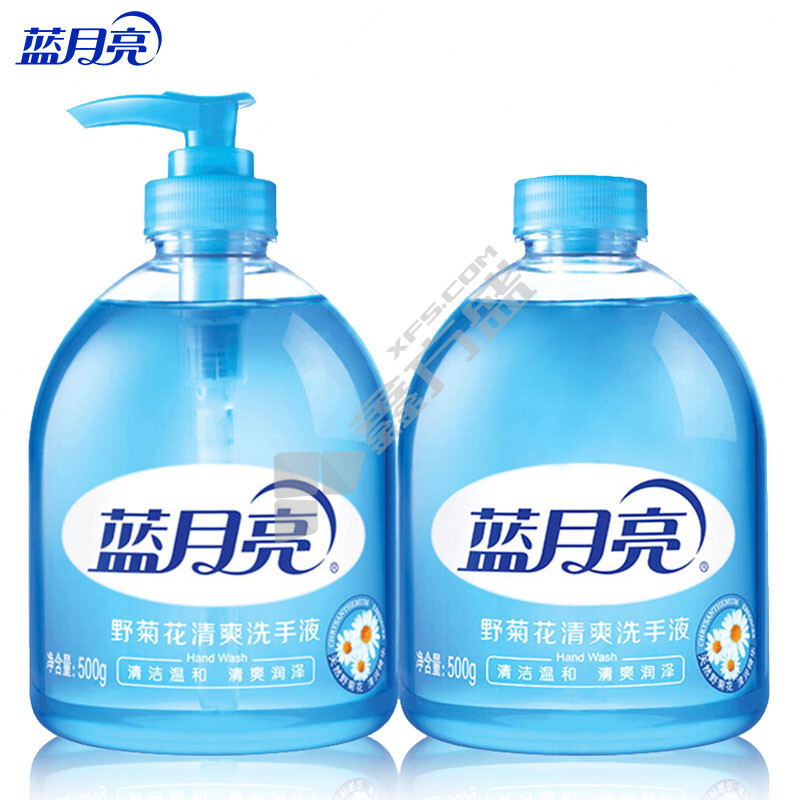 藍(lán)月亮 野菊花洗手液+野菊花補(bǔ) 500ml+500ml 野菊花清香