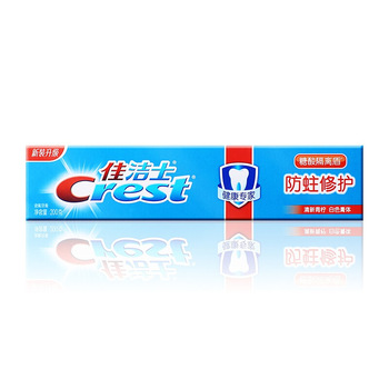 佳洁士 柠檬清新珍珠盐白牙膏 90g 薄荷香型