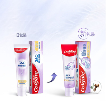 高露洁 360度美白牙膏 90g 薄荷香型