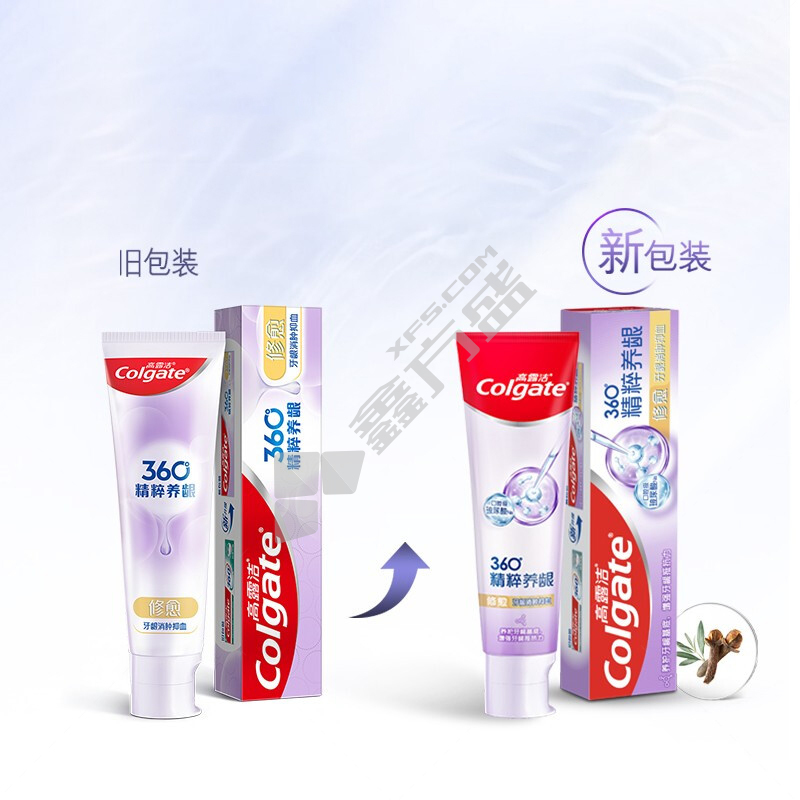 高露洁 360度美白牙膏 90g 薄荷香型
