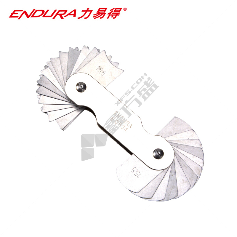 力易得 ENDURA 16件半径规E0535 16件 E0535L