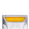 铸铝道钉(单面普亮反光片) 100*90*20mm 单面普亮黄色反光片
