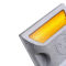 铸铝道钉(单面普亮反光片) 100*90*20mm 单面普亮黄色反光片