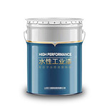 威一 水性工业漆 17kg 红色