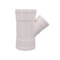 联塑 PVC45°异径斜三通 手工焊接 400*315 白色