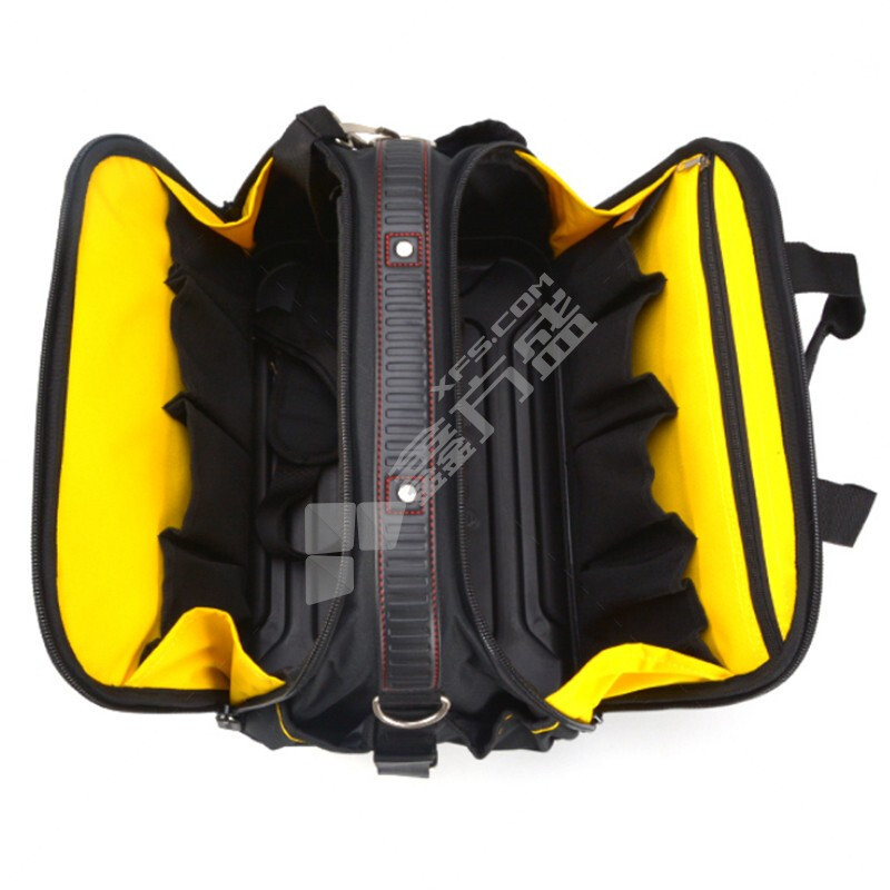 史丹利 FATMAX硬底双开工具提包 FMST517180-23 17" 黑色、黄色