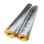 普通 铝箔玻璃棉管 76mm*5cm*1m 是 35kg/m³