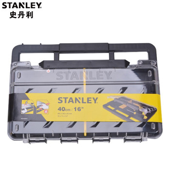 史丹利 Stanley 钻石透明塑料盒 16" STST74301-8-23