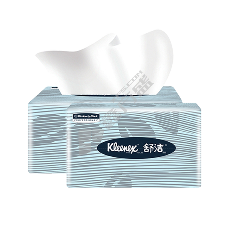 金佰利/Kimberly-Clark KLEENEX舒洁袋装面纸 200*166mm 2层/150抽/袋 48袋/箱 94466