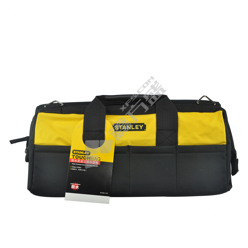 史丹利 防水尼龙工具中型包 93-224-1-23 450*230*240mm 黑色、黄色
