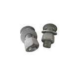 4.8S 护栏防盗连接螺栓 M16 45mm