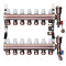 石达 SD1024四方管球阀型分集水器（青古铜） 2路（25进，20出*2.0）配1根支架