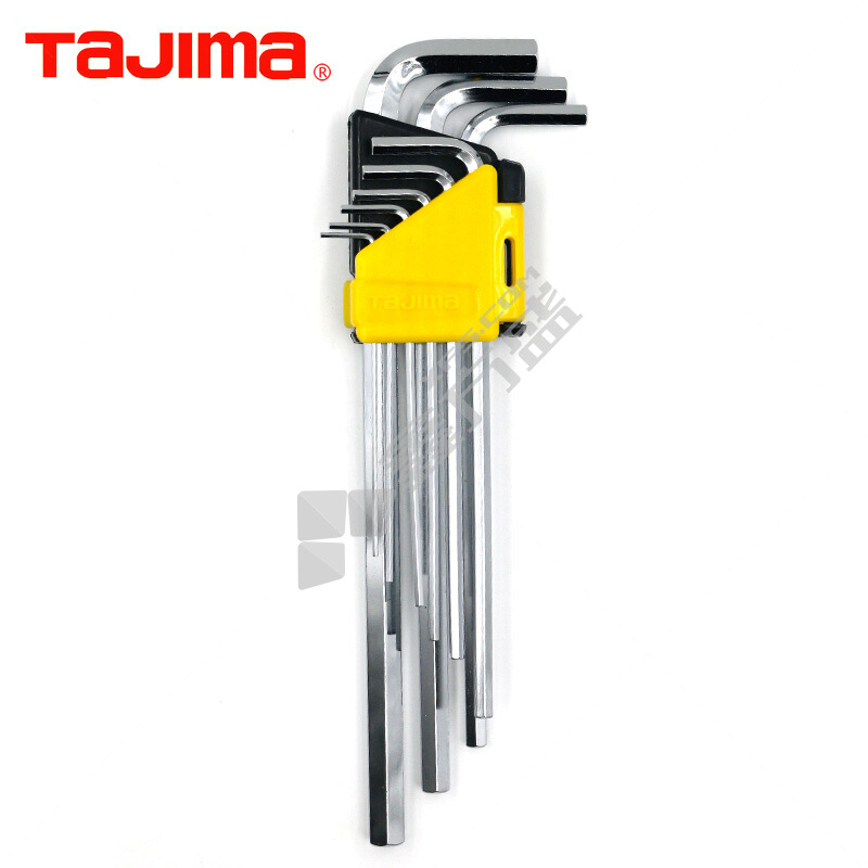 田岛TAJIMA 平头内六角扳手 特长9件套装 1.5~10mm 9件套 NL-C9/1304-0548L