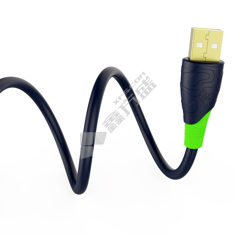 胜为shengwei USB延长线 0.5M 0.5m USB3.0 黑色