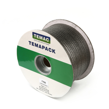 TEMAC 太美/TEMAC 碳纤维盘根7100 四氟浸渍 7100 四氟浸渍 12mm*12mm 5KG/卷