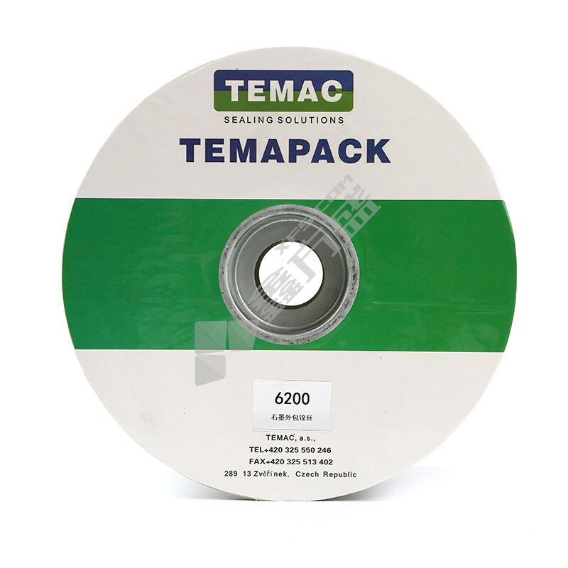 TEMAC 太美/TEMAC 石墨盘根外包镍丝6200 6200 14mm*14mm 5KG/卷